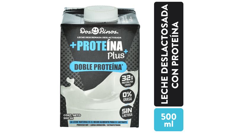 Leche descremada sin lactosa extra proteína