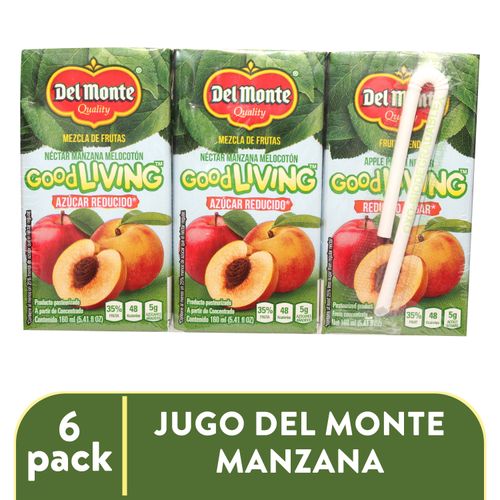 6 Pack Nectar Del Monte Good Liv - 960 ml