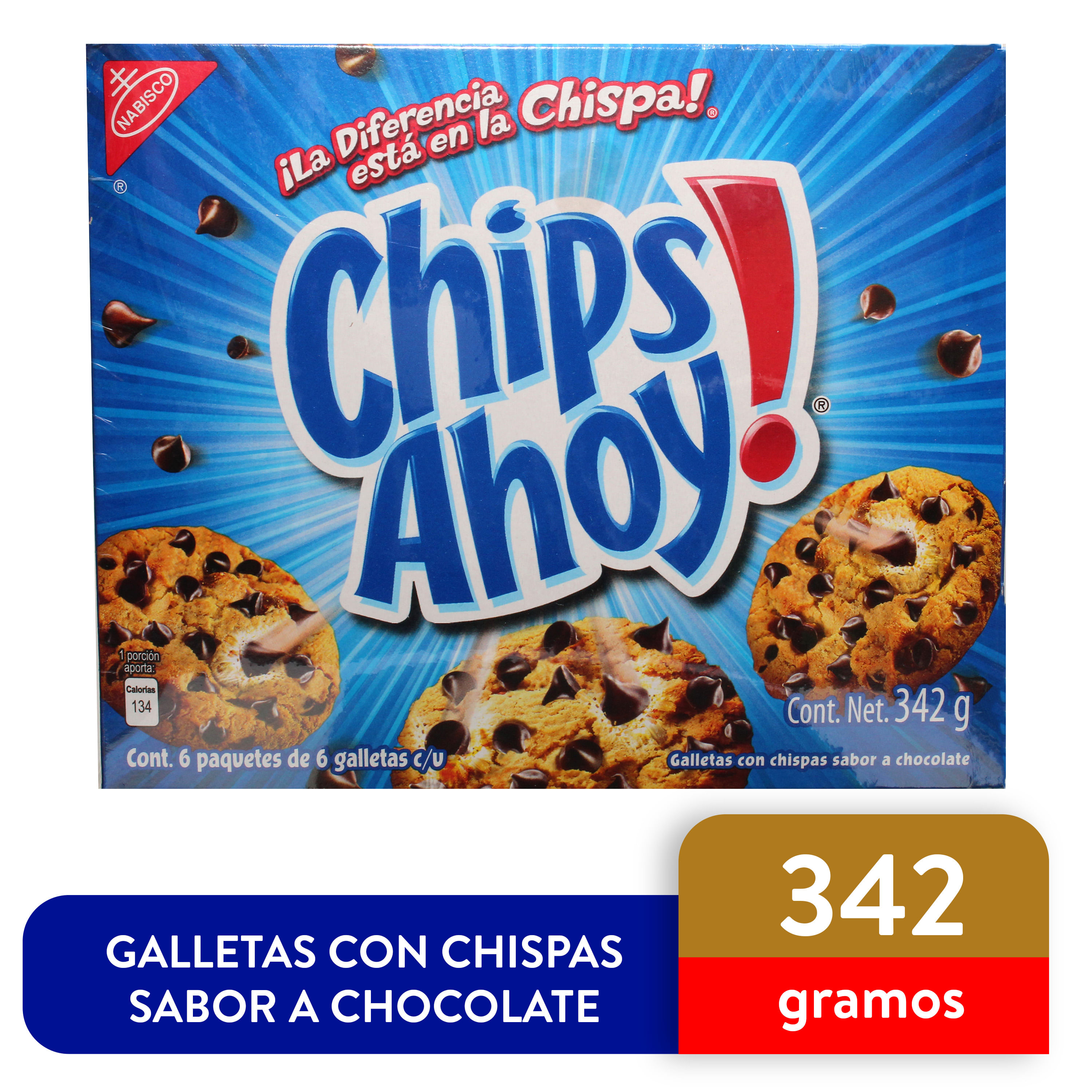 Galletas Chips Ahoy! Chispas de Chocolate - Jüsto Súper a Domicilio