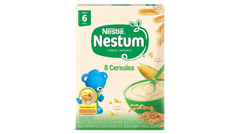 Nestle 8 Cereal Brick Listo Para Tomar 2x250ml
