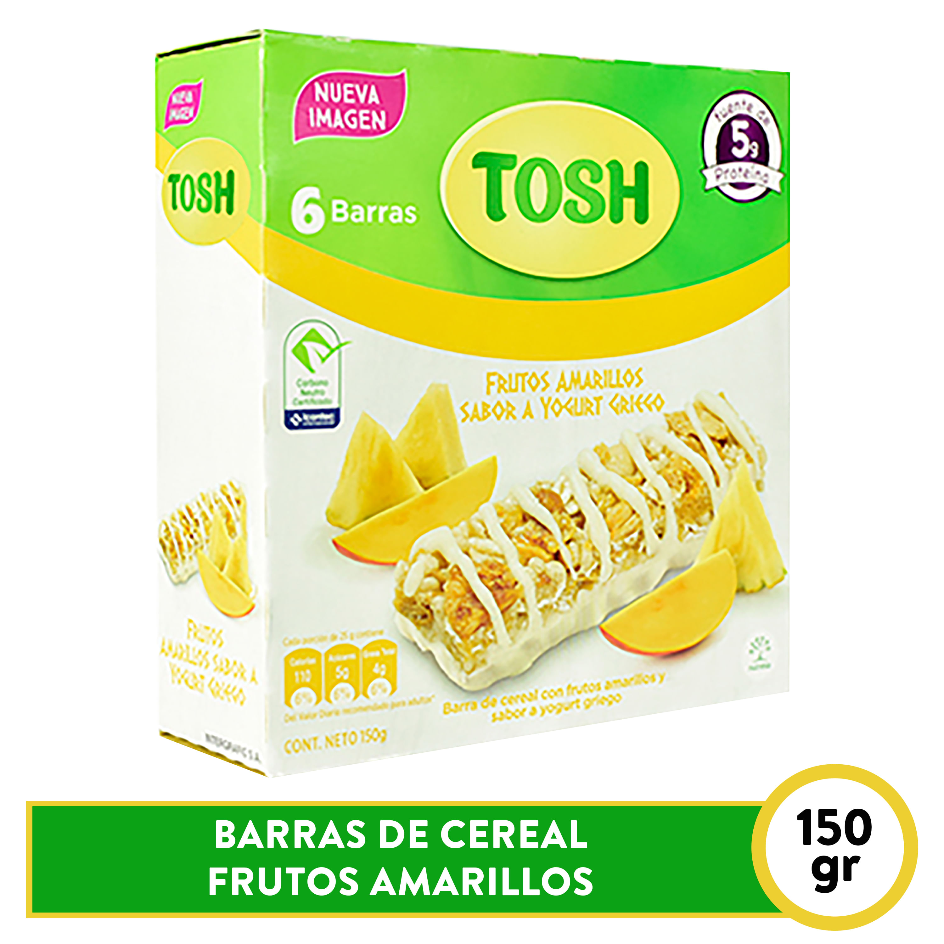 Comprar Barras Tosh Frutos Amar Yogurt - 138 g | Walmart Salvador