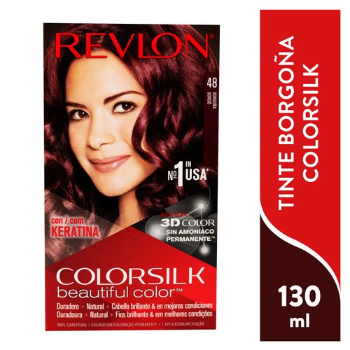 Tinte Colorsilk Borgona 48  -130 ml