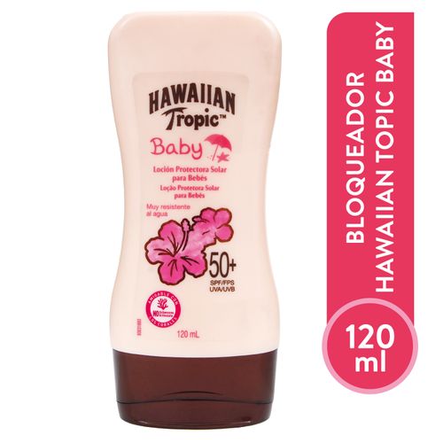 Bloqueador Hawaiian Tropic Baby Fps50 - 120 ml