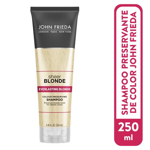 John Frieda Shampoo Activa Rayos Rubios