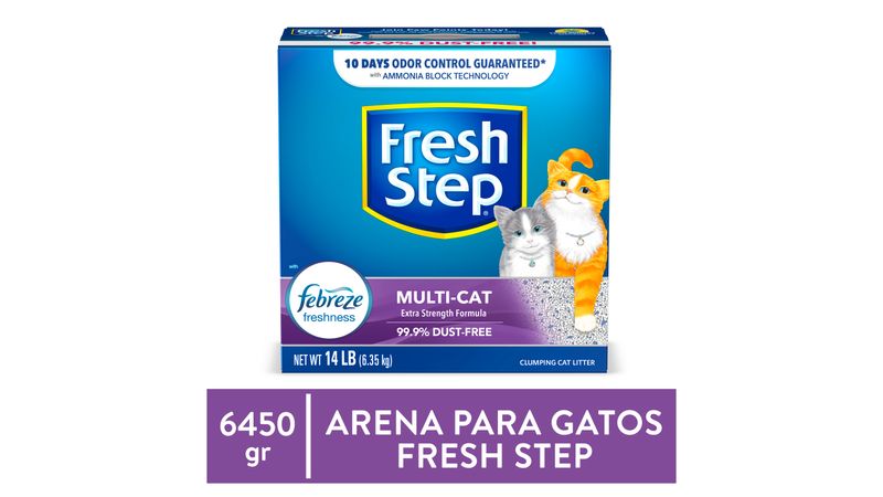 Comprar Arena Para Gato Fresh Step Xtrem - 3175.15gr