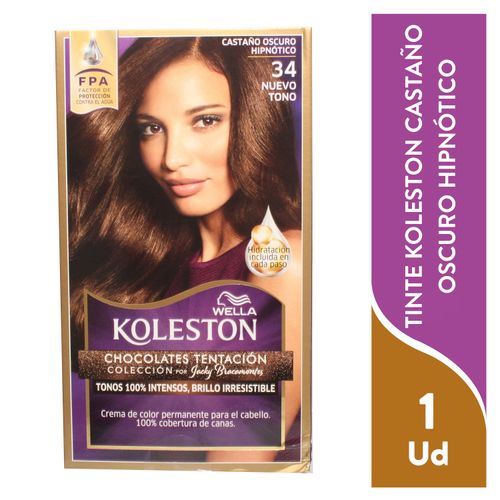 Tinte Koleston Kit Castaño Oscuro Hip 34 -125 g