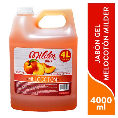 Jabón Gel Milder Plus Melocotónc- 4000cml