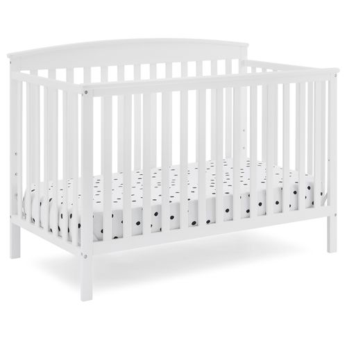 Cuna con riel Delta, color blanco