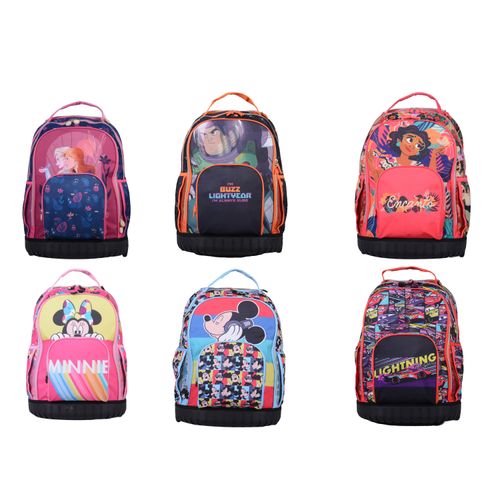 Mochila Con Rodos Escolar Disney