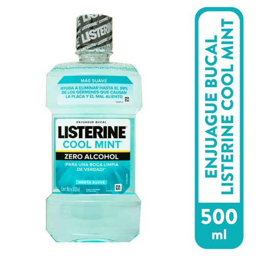 Enjuague Buc Listerine Zero 500 ml