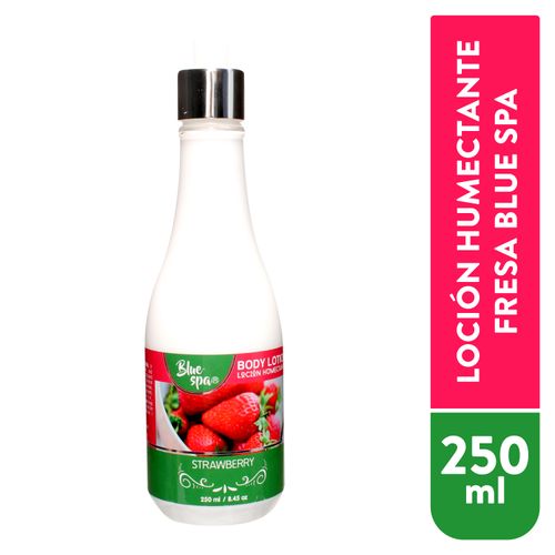 Loción Humectante Blue Spa H5 Strawberry Fresa - 250 ml
