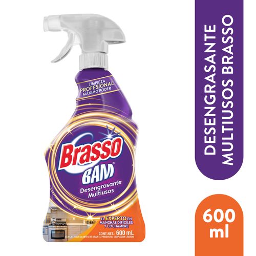 Limpiador Antigrasa Brasso  Bam Rociador - 600Ml