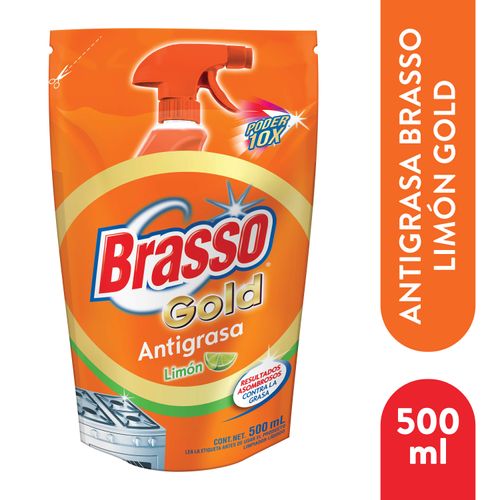 Brasso Ant Grasa Limon Doy Pack 500 ml