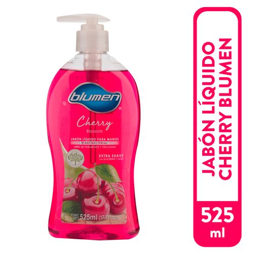 Jabón Blumen Líquido Cherry Botella - 525 ml