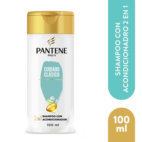 2En1 Shampoo Con Acondicionador Pantene Pro-V Cuidado Clásico - 100 ml