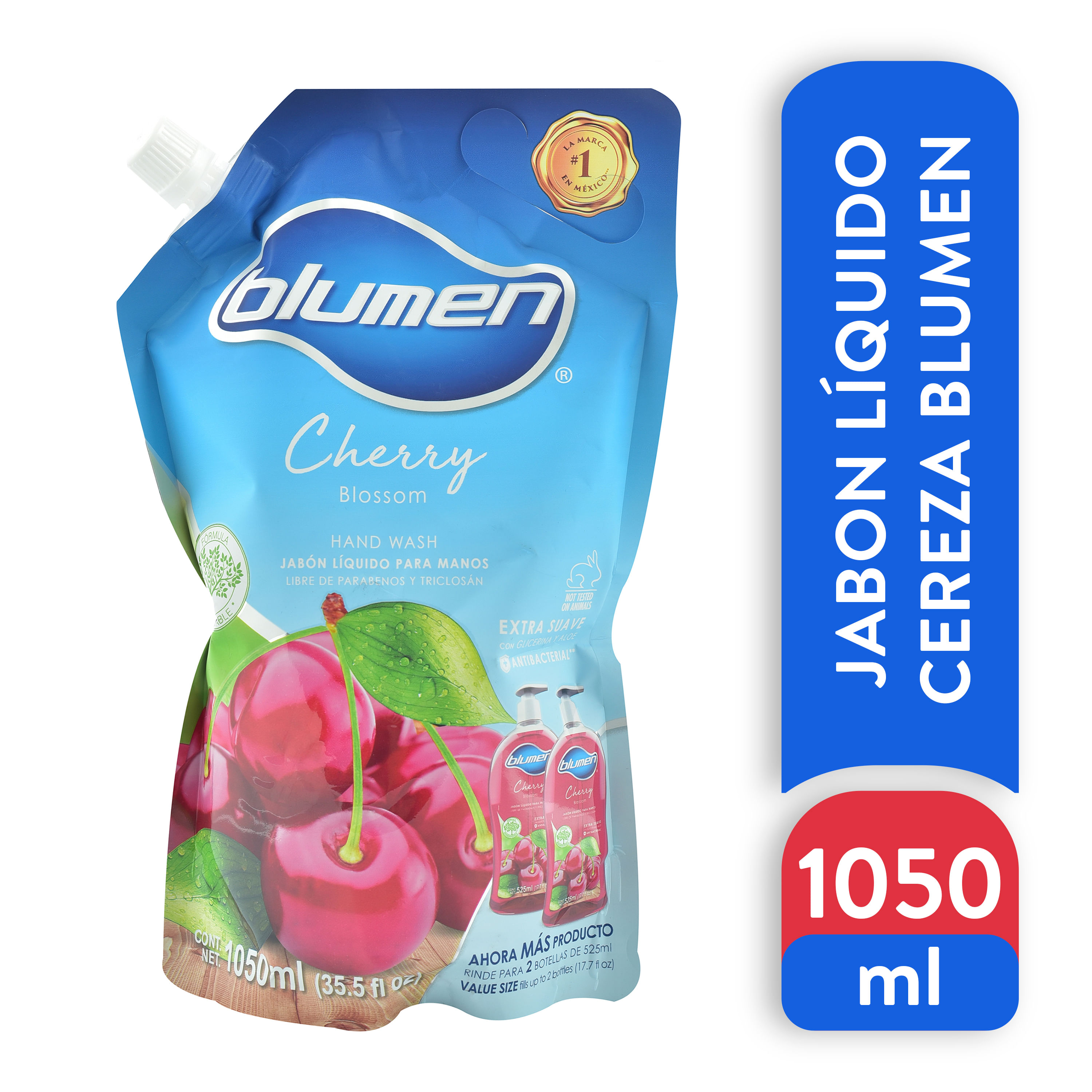 Jabón líquido para manos Blumen cherry blossom 525 ml