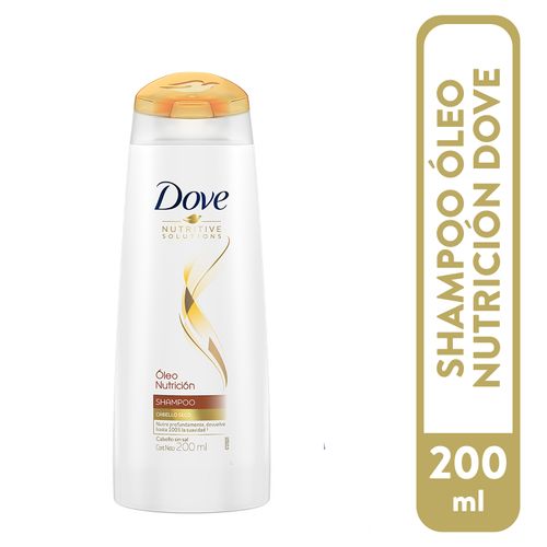 Shampoo Dove Óleo Nutrición - 200 ml