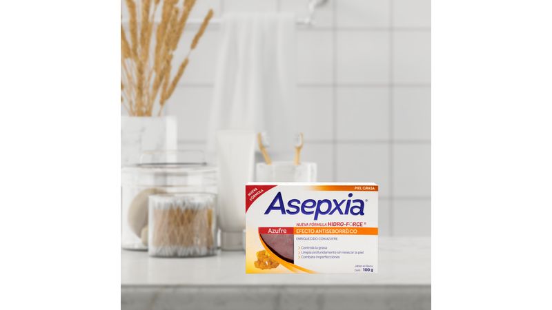Jabón Asepxia Azufre 100 G