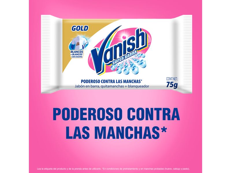 Comprar Jabón Barra Vanish Blanco 75gr Walmart El Salvador 0804