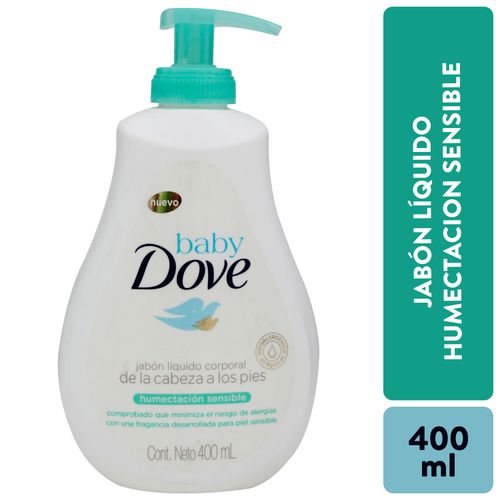 Jabón Líquido Dove Baby Humectación Sensible -400 ml