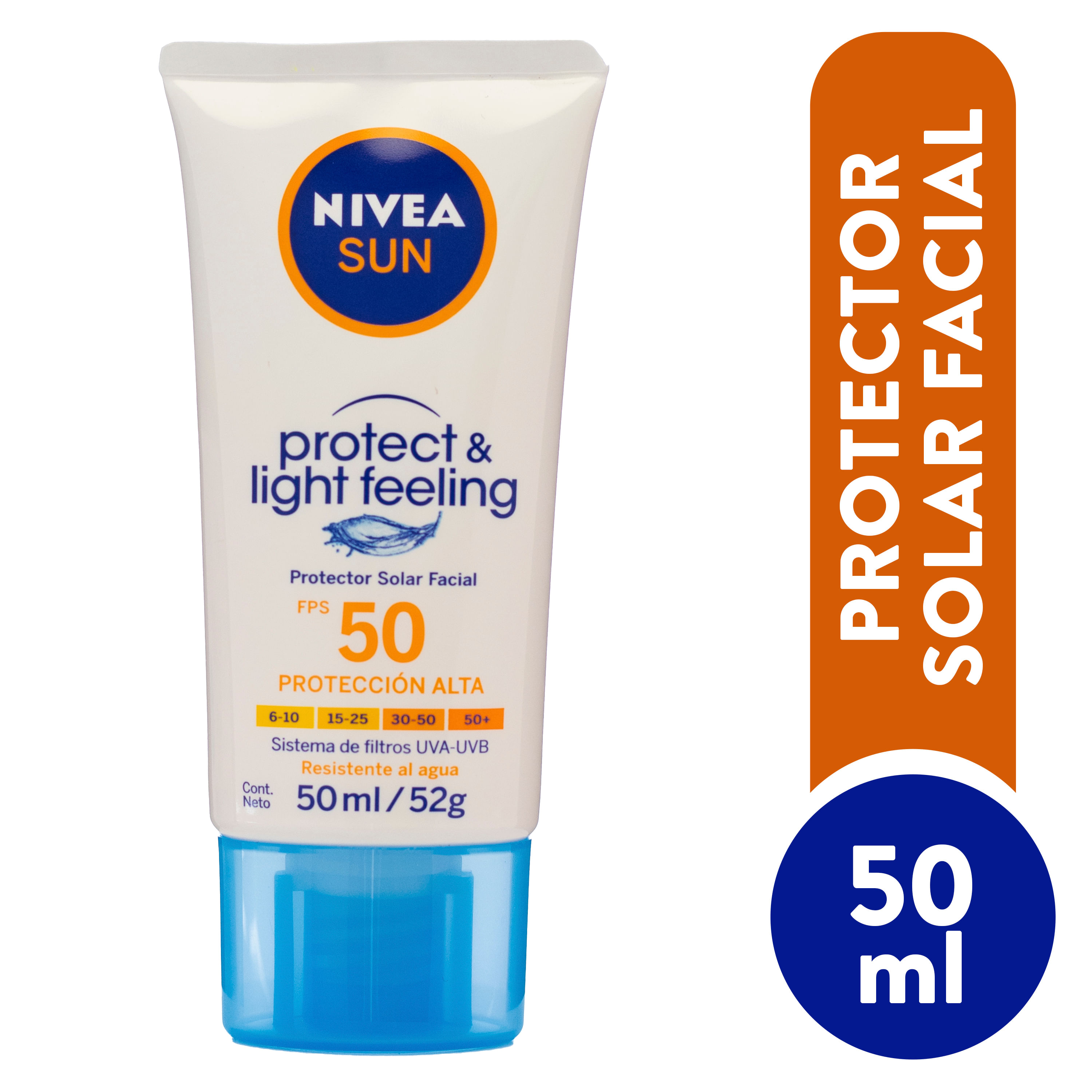 Protector Solar Facial Piel sensible 50FPS Nivea 30ML – Glow Skincare