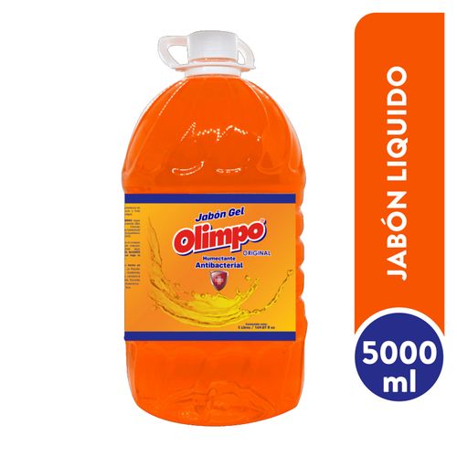 Jabón líquido Olimpo original antibacterial - 5000 ml