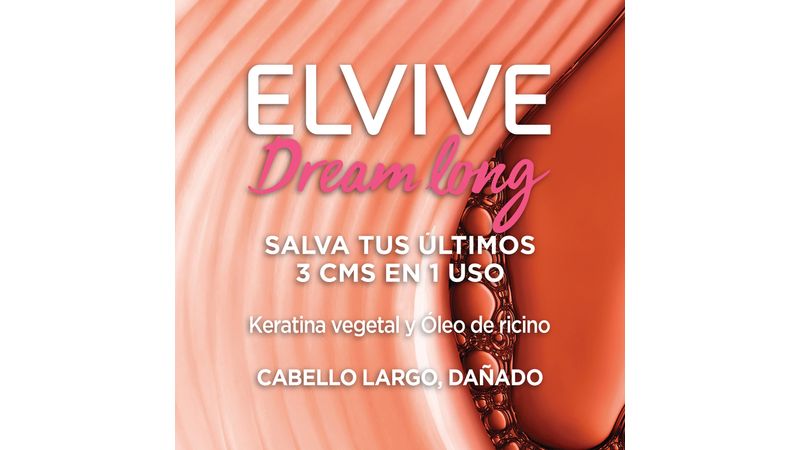 Champú reconstructor Dream Long Cabello largo SweetCare El Salvador