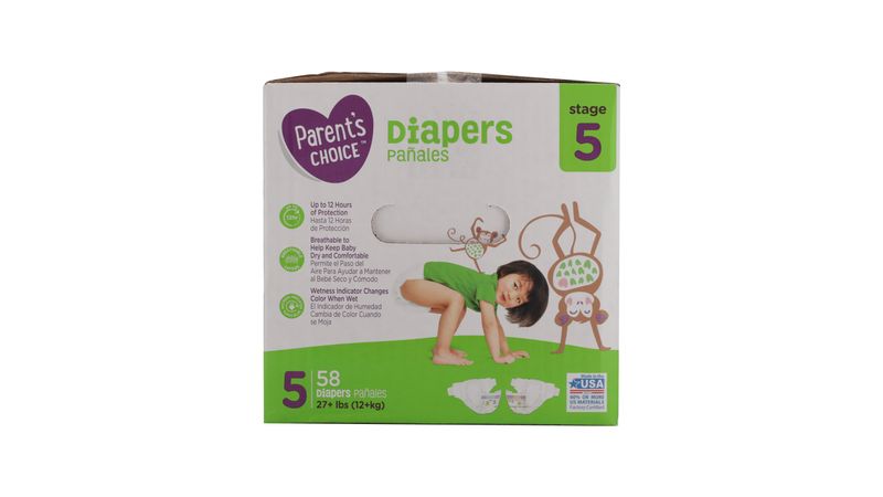 Comprar Pañales Parents Choice Diaper Talla 5 Xxg Jr