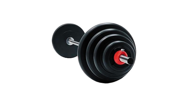 Barra 22kg + par mancuernas 10kg en total 42kg a domicilio pagas a tu  entrega 16 discos