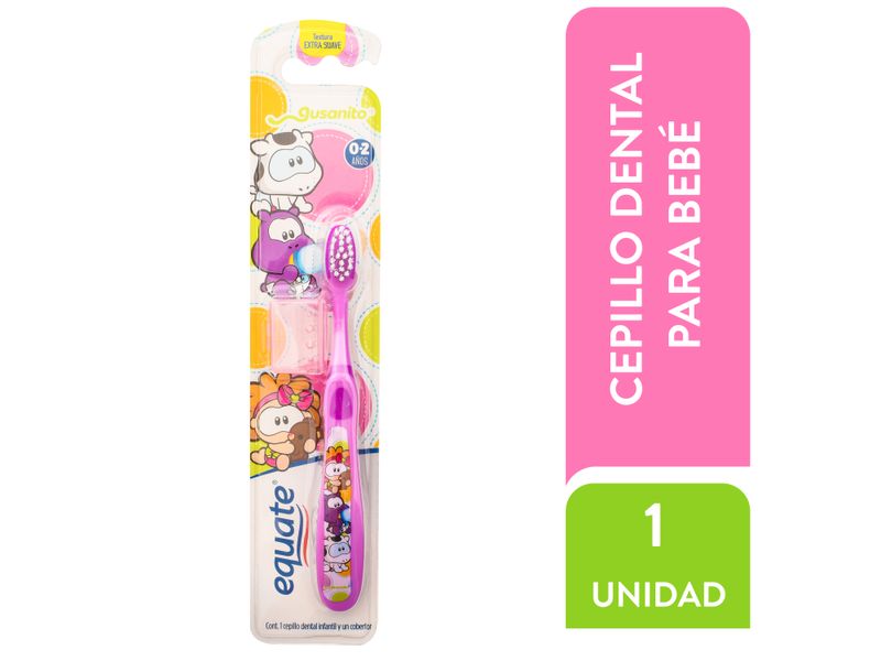 Cepillo-Dental-Equate-Gusanito-Para-Beb-1-Unidad-1-8481