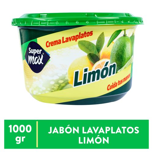 Lavaplatos Supermax Limon 1000Gr