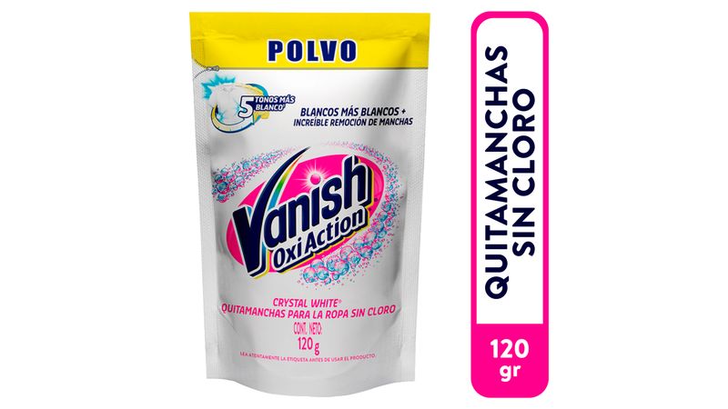 Comprar 2 Pack Quitamanchas Vanish Polvo Blanco + Rosa - 450Gr