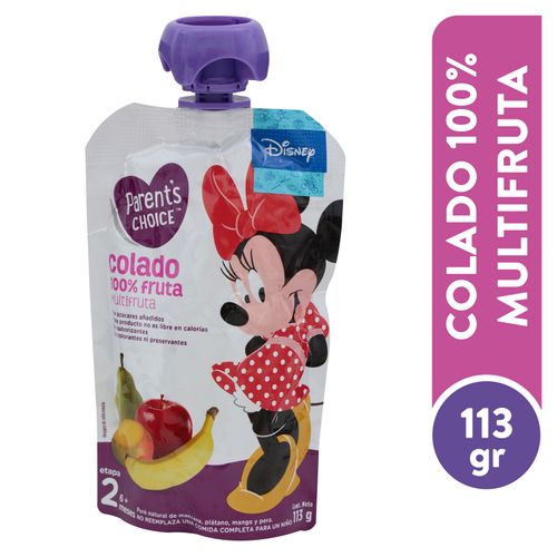 Colado Parents Choice Multifruta 113 g