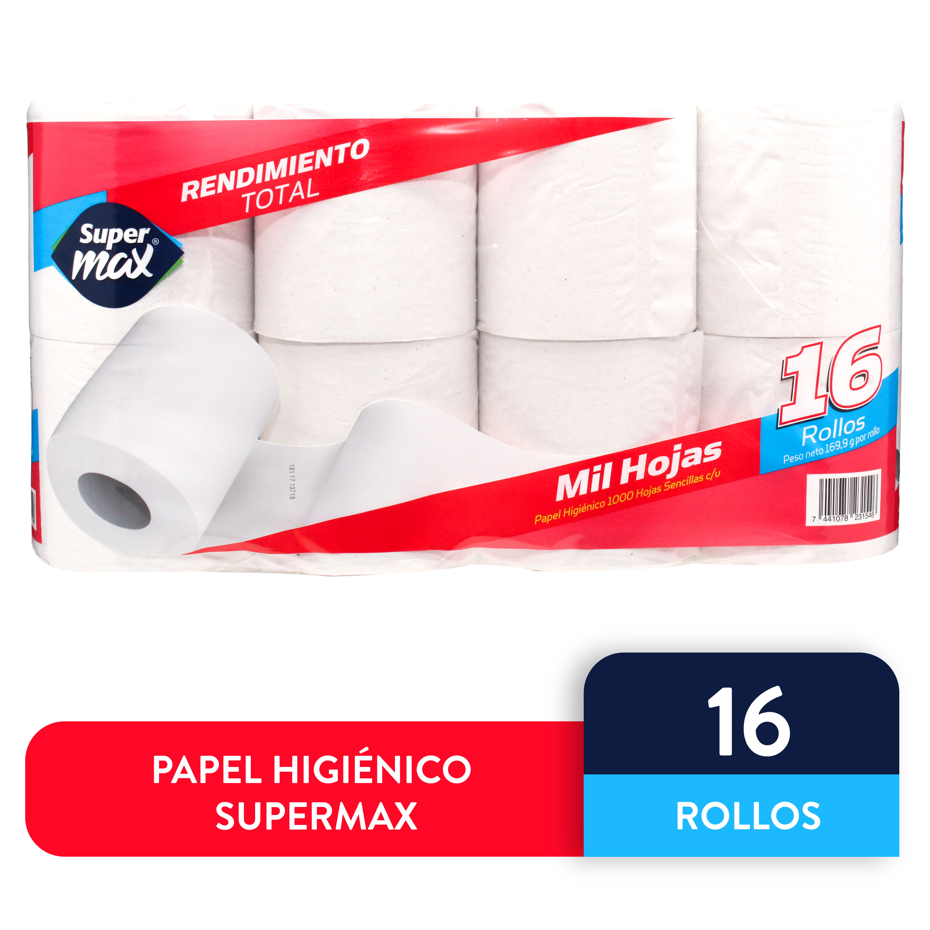 HIGIENOL MAX Papel higiénico panal 4u.x100mt. oferta en Supermayorista Vital