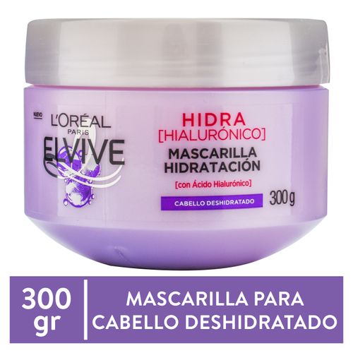 Mascarilla Tratamiento Hidratación L'Oréal Paris Elvive Hidra Hialurónico - 300 g