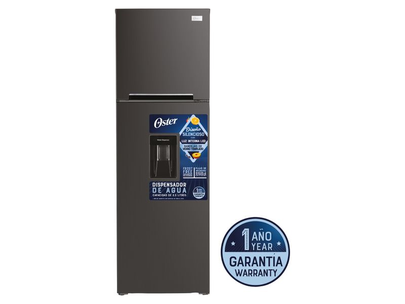 Refrigerador-No-Frost-Oster-9-Pies-Cubicos-Color-Black-Inox-Con-Dispensador-De-Agua-1-17631