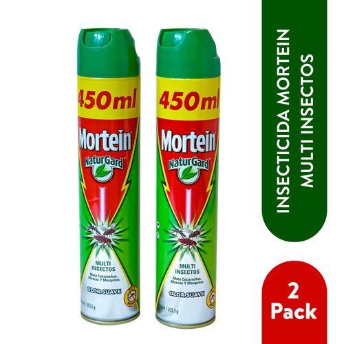 2 Pack Mortein Olor Suav 50 Porc - 900 ml