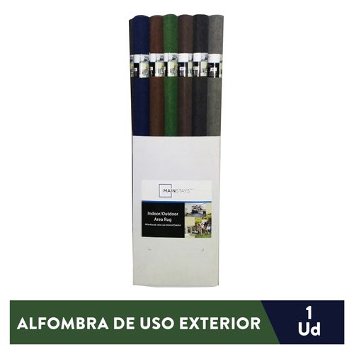 Alfombra Mainstays uso de area interior y exterior colores surtidos - 1 Ud