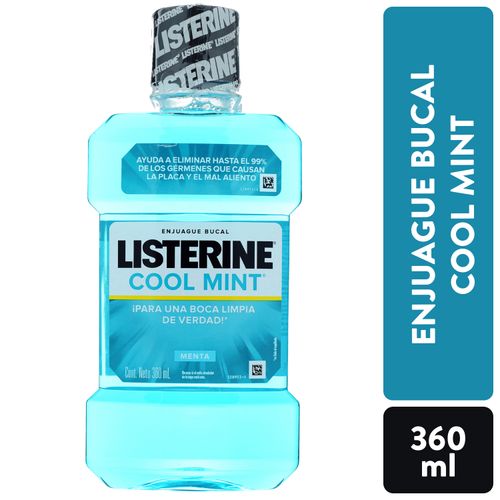 Enjuague Bucal Listerine Cool Mint - 360 ml