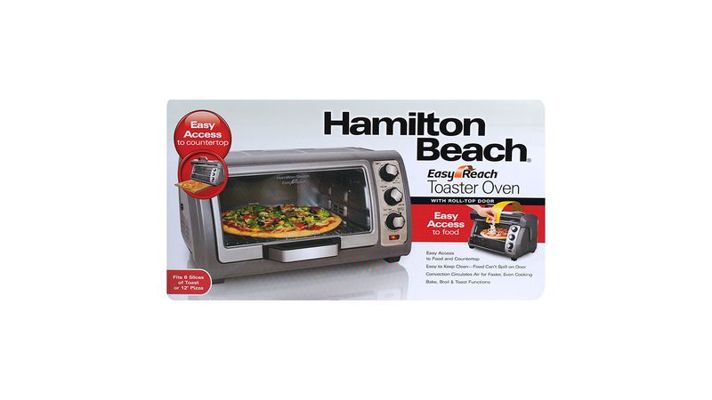Comprar Horno tostador Hamilton Beach easy reach de rebanadas