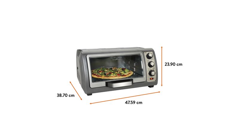 Comprar Horno tostador Hamilton Beach easy reach de rebanadas