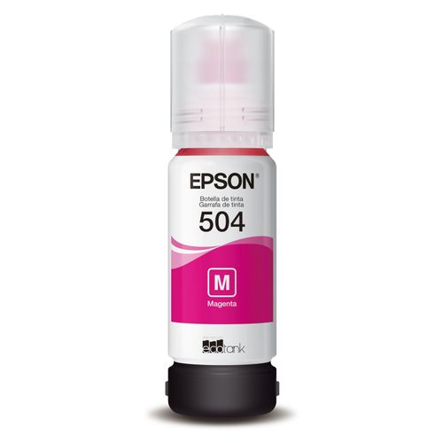 Botella Tinta Epson Magenta T504