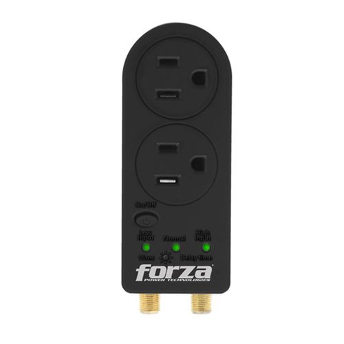 Protector Voltaje Forza Coax 2 Fvp0200C