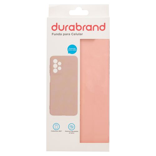 Funda Silicón Samsung A23 Rosa Durabrand