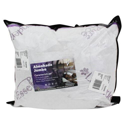 Almohada Jumbo Con Aroma A Lavanda