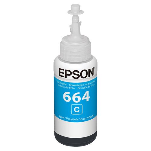 Botella Tinta Epson Cyan Epson T664