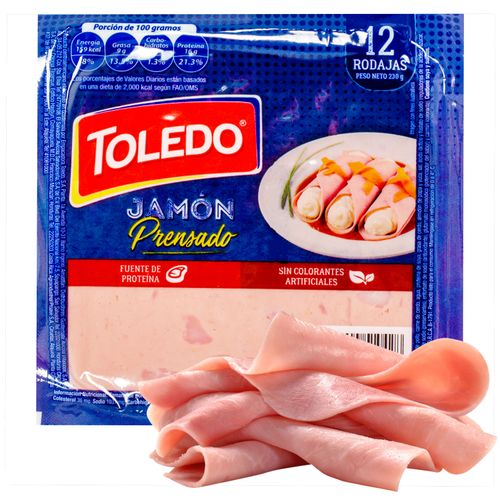 Jamon Toledo Prensado Popular 227 g