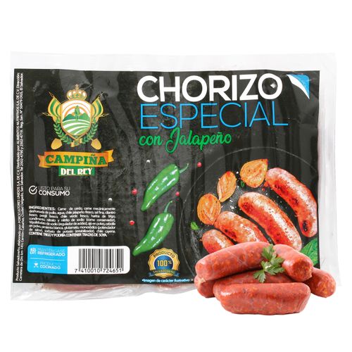 Chorizo Especial con Jalapeño La Campiña- Unidad