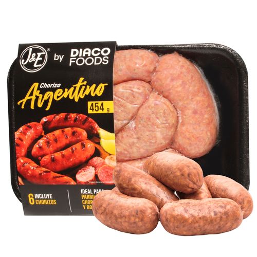 Chorizo JyE Argentino Bandeja -  1Lb