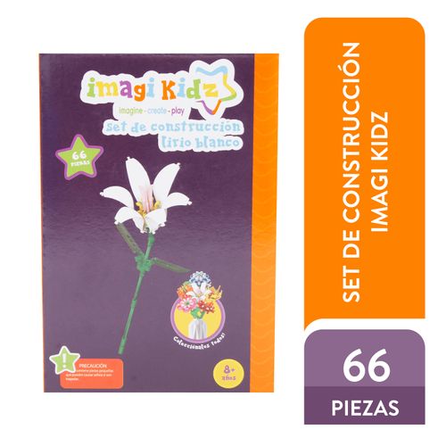 Bloques Imagi Kids De Construccion Flores - 103 piezas